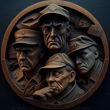 3D модель Игра Hearts of Iron II (STL)